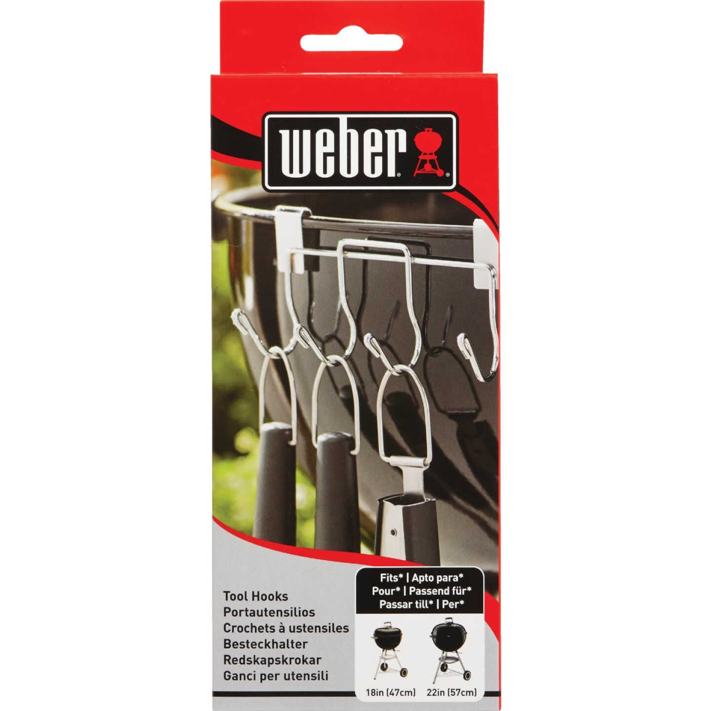 Weber Steel Grill Tool Holder Image 2
