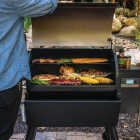 Traeger Pro 575 Wi-Fi Wood Pellet Grill, Bronze Image 3