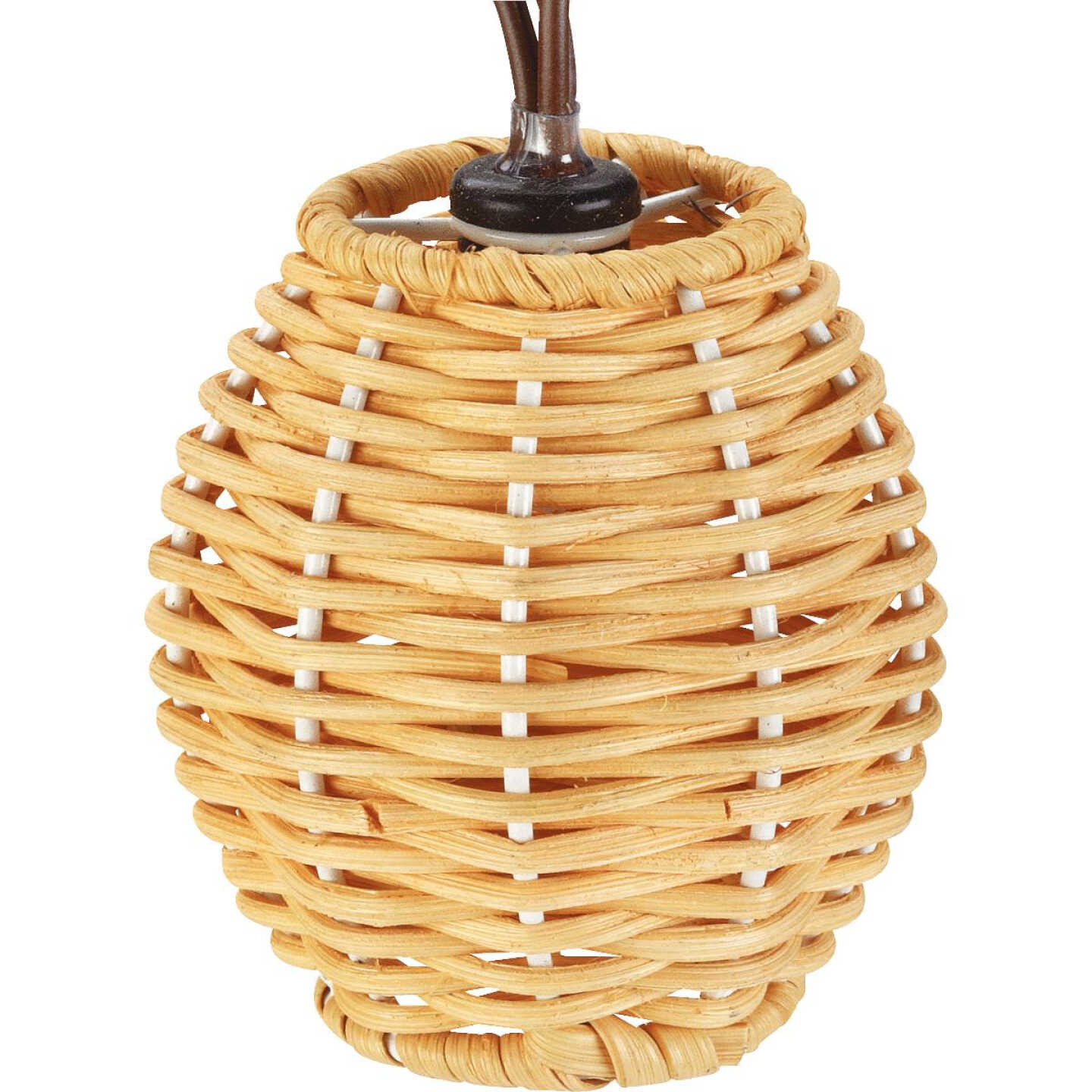 10CT RATTAN LIGHTS Image 4