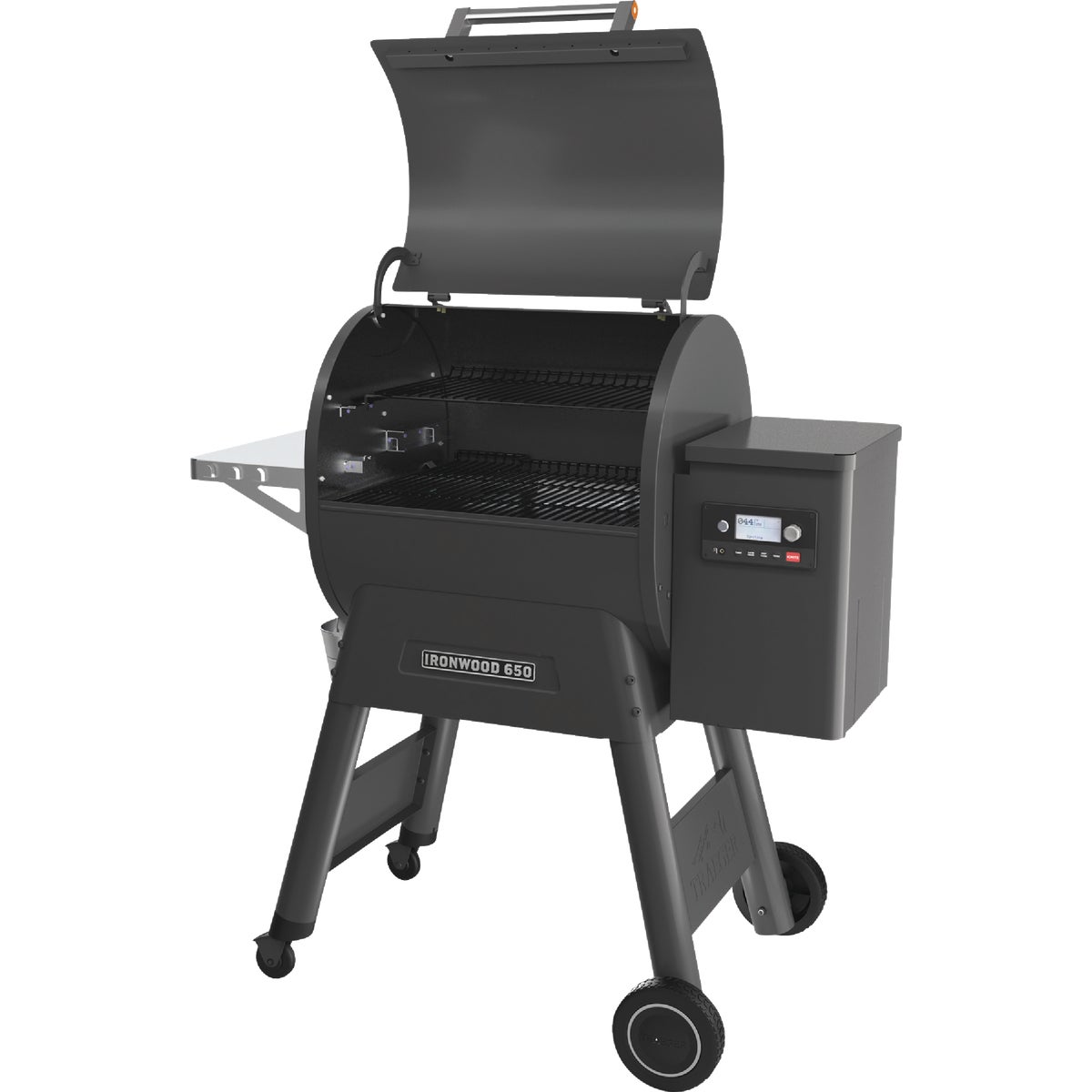 Traeger Ironwood 650 Wi-Fi Wood Pellet Grill, Black Image 4