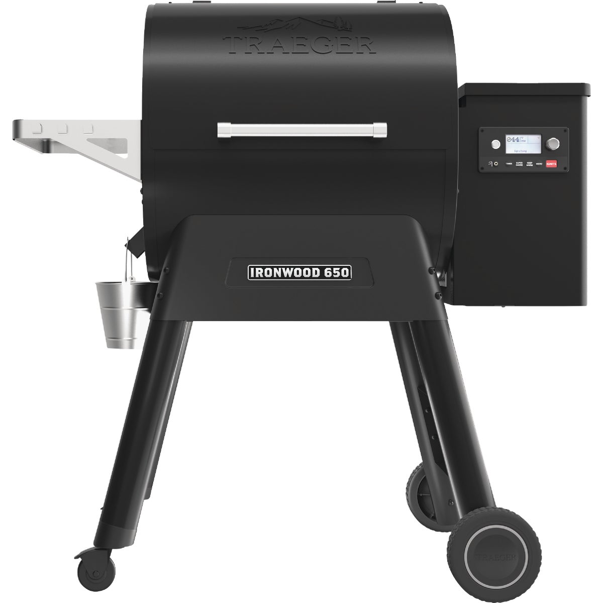 Traeger Ironwood 650 Wi-Fi Wood Pellet Grill, Black