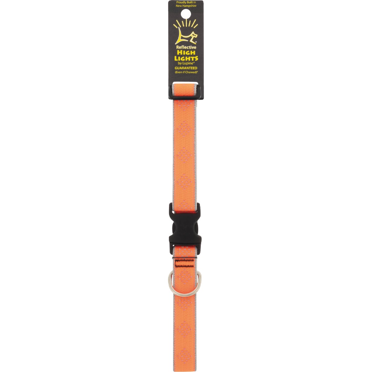 Lupine HL 1 In. Reflective Orange Diamond 16 to 28 In. Adjustable Collar