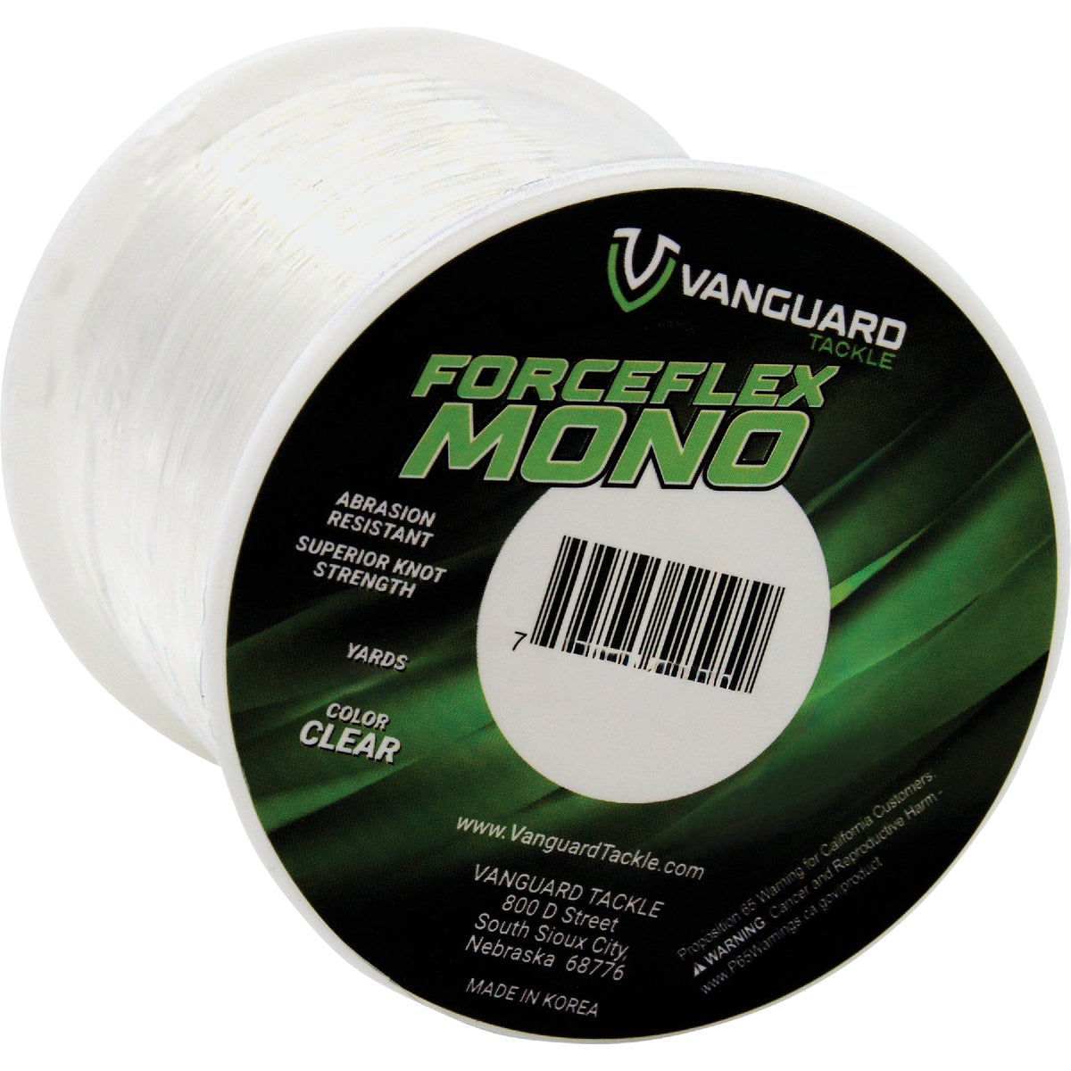 Vanguard 10 Lb. 500 Yd. Clear Monofilament Fishing Line