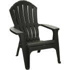 Adams RealComfort Black Resin Adirondack Chair Image 1