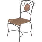 Mosaic 3-Piece Bistro Set With Wicker Seats Image 1