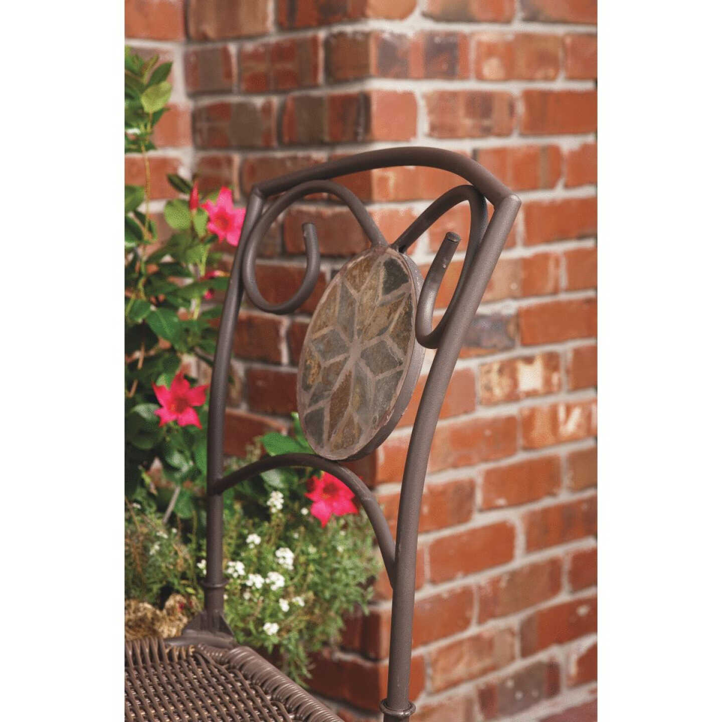 Mosaic 3-Piece Bistro Set With Wicker Seats Image 4