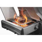 Napoleon Rogue Pro 625 5-Burner LP Gas Grill with Infrared Side Burner, Stainless Steel Image 2