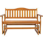 WOOD GLIDER BENCH Image 1