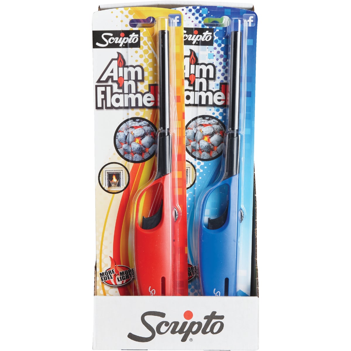 Scripto Aim 'n Flame MAX Nonrefillable Straight Stem Butane Lighter Image 2