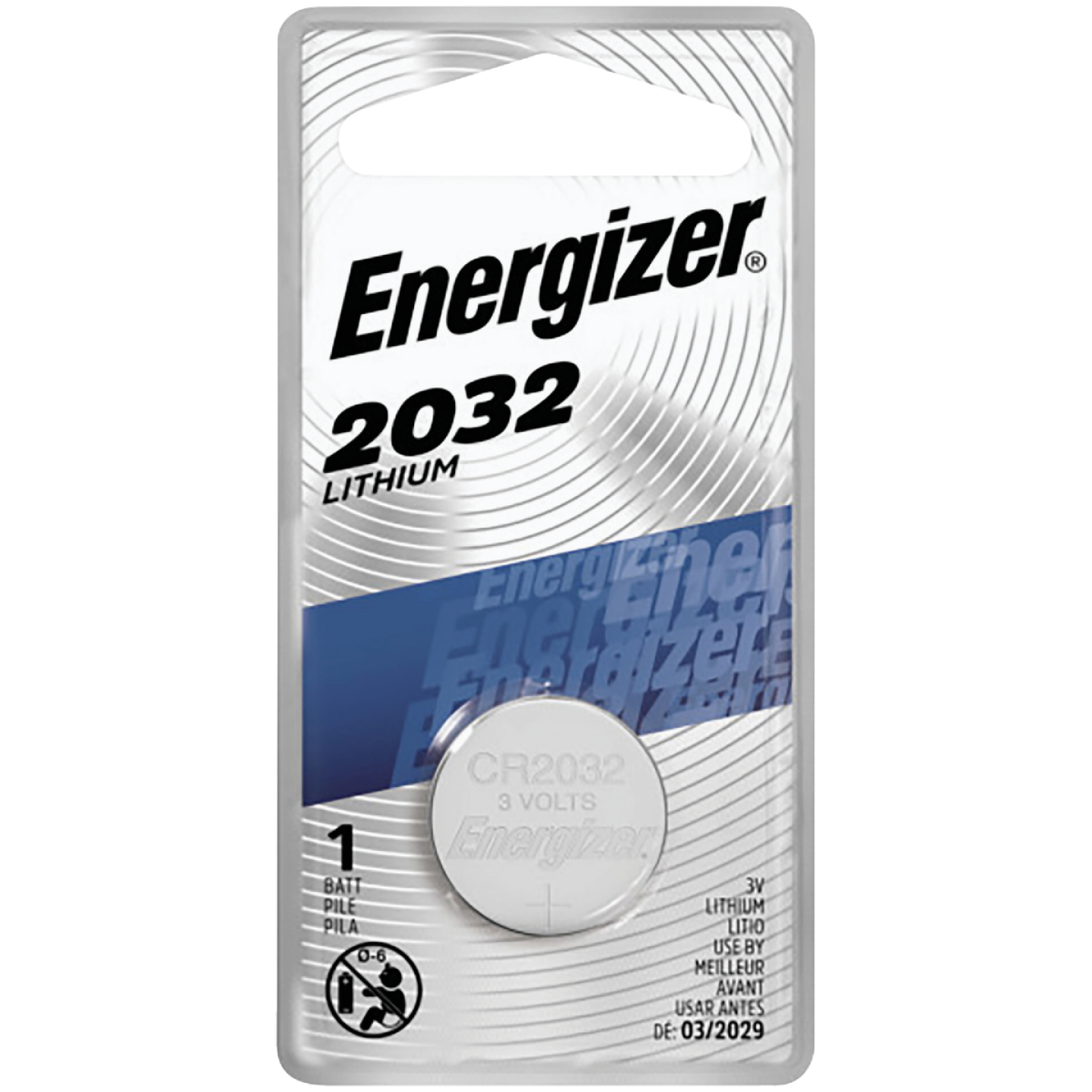Energizer 2032 Lithium Coin Cell Battery Image 1