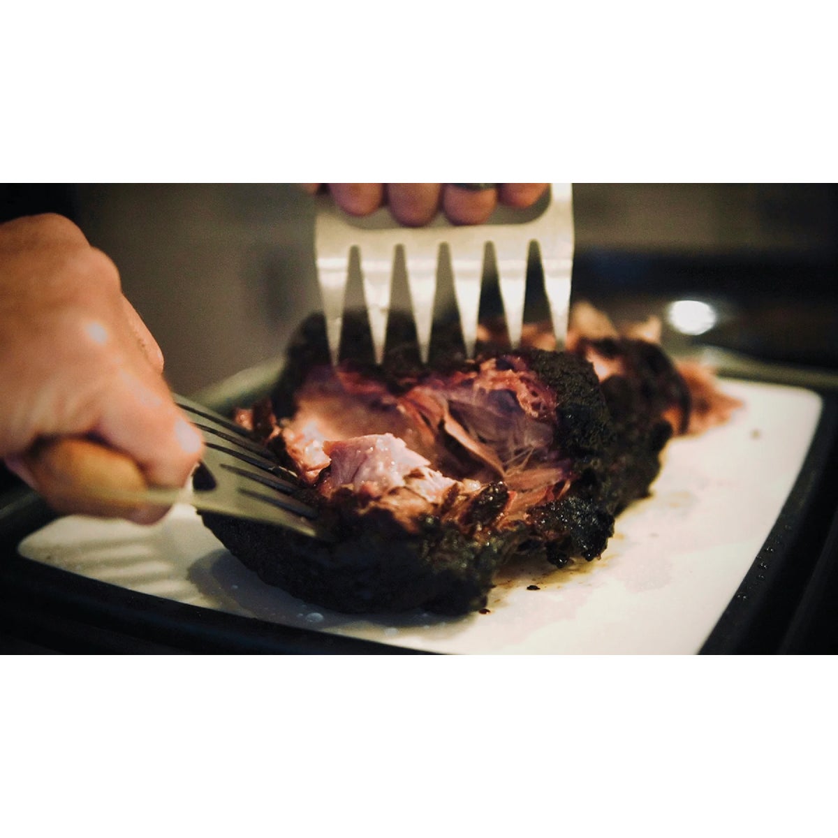 Drip EZ Pork Pullers, Solid Wood with Stainless Steel Image 2