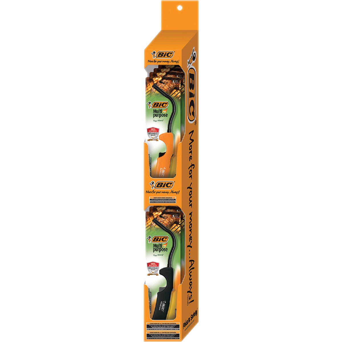 BIC Nonrefillable Flexible Stem Utility Butane Lighter Image 2