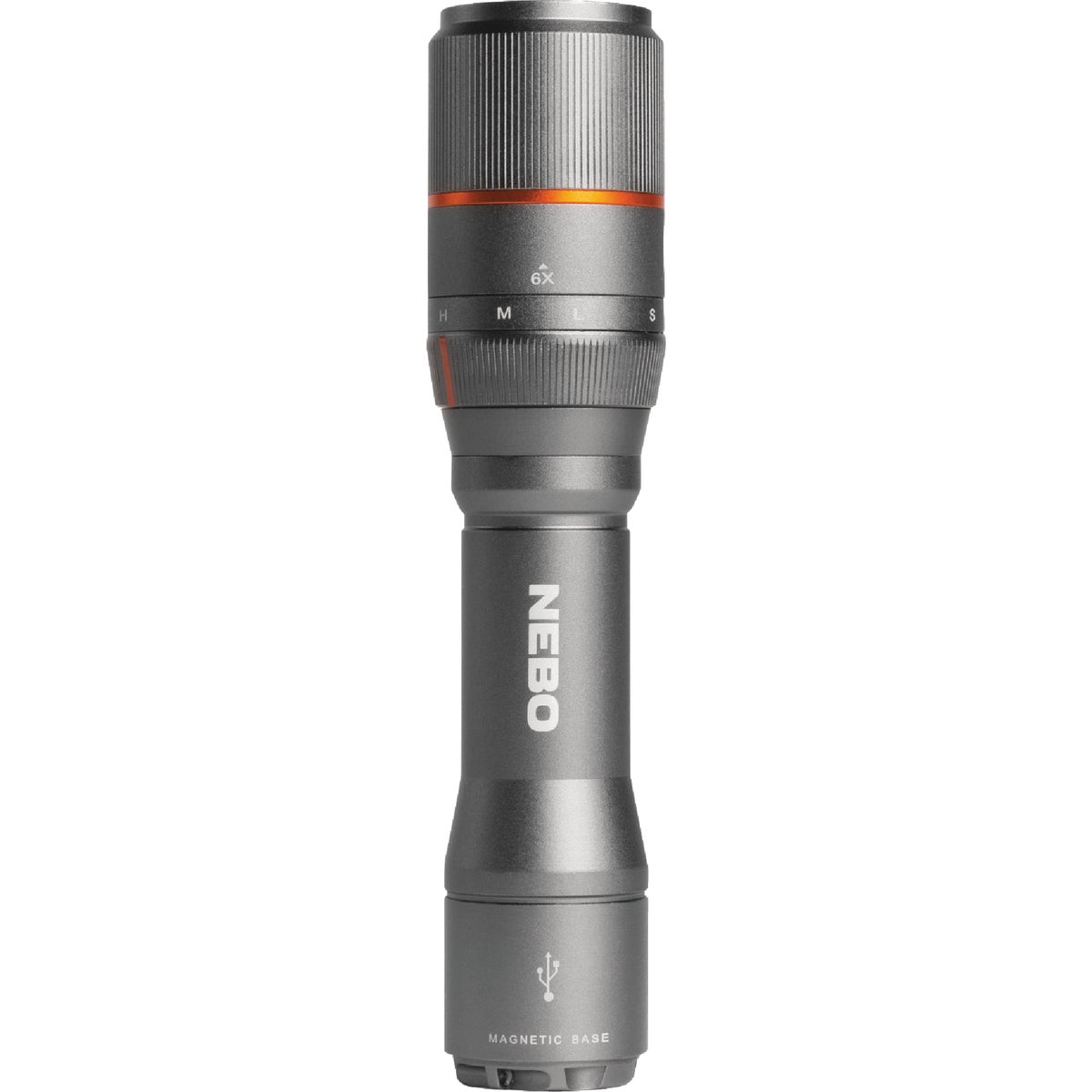 Nebo DaVinci LED Anodized Aluminum 1000 Lm. Rechargeable Flashlight Image 5