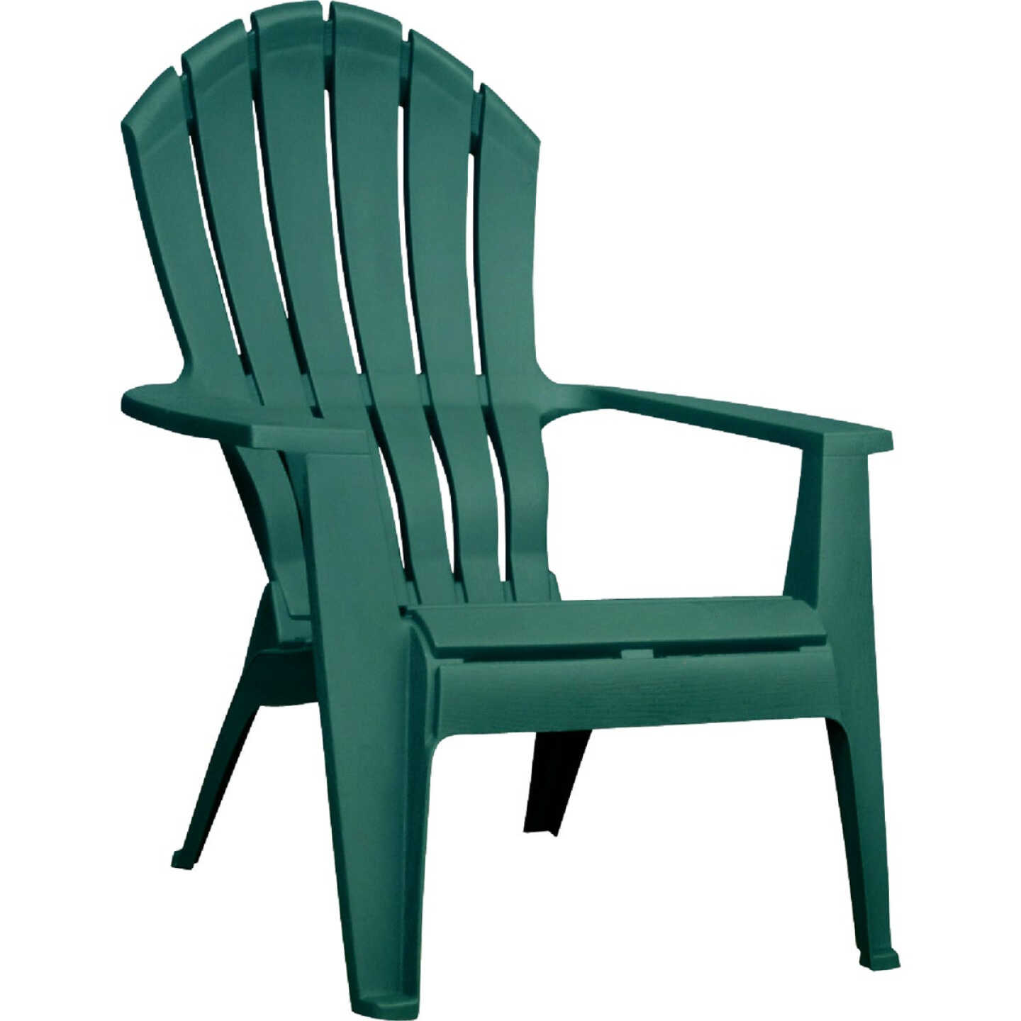 Adams RealComfort Hunter Green Resin Adirondack Chair Image 1