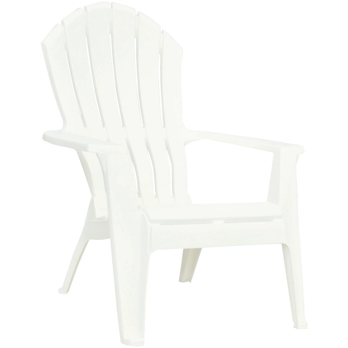 Adams RealComfort White Resin Adirondack Chair Image 2