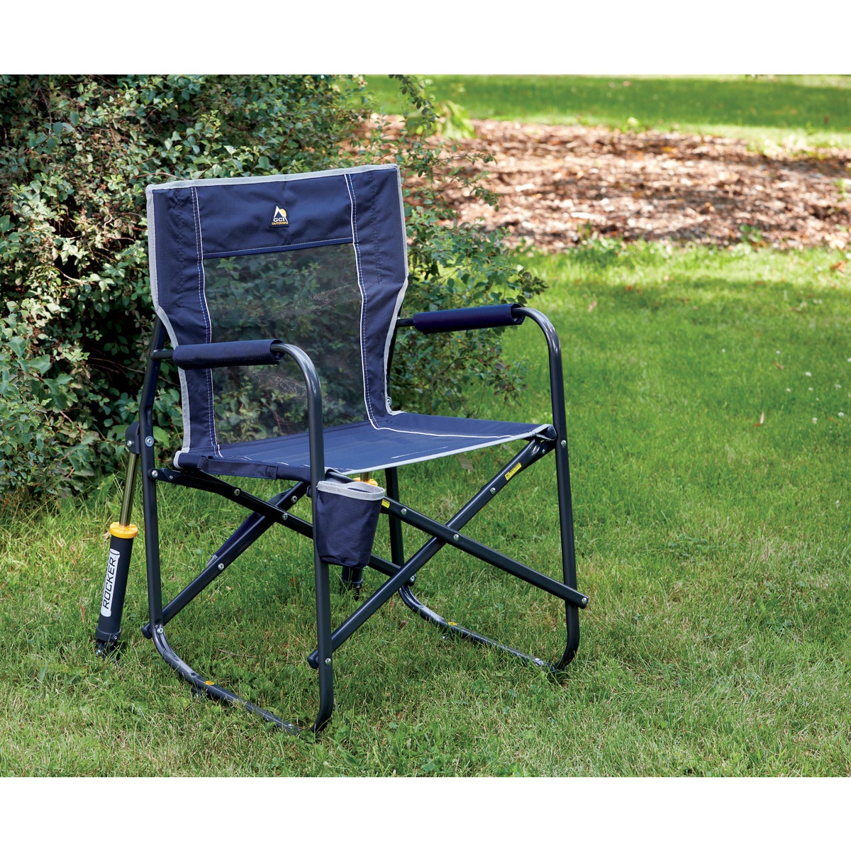 GCI Outdoor Freestyle Indigo Folding Rocker Image 6