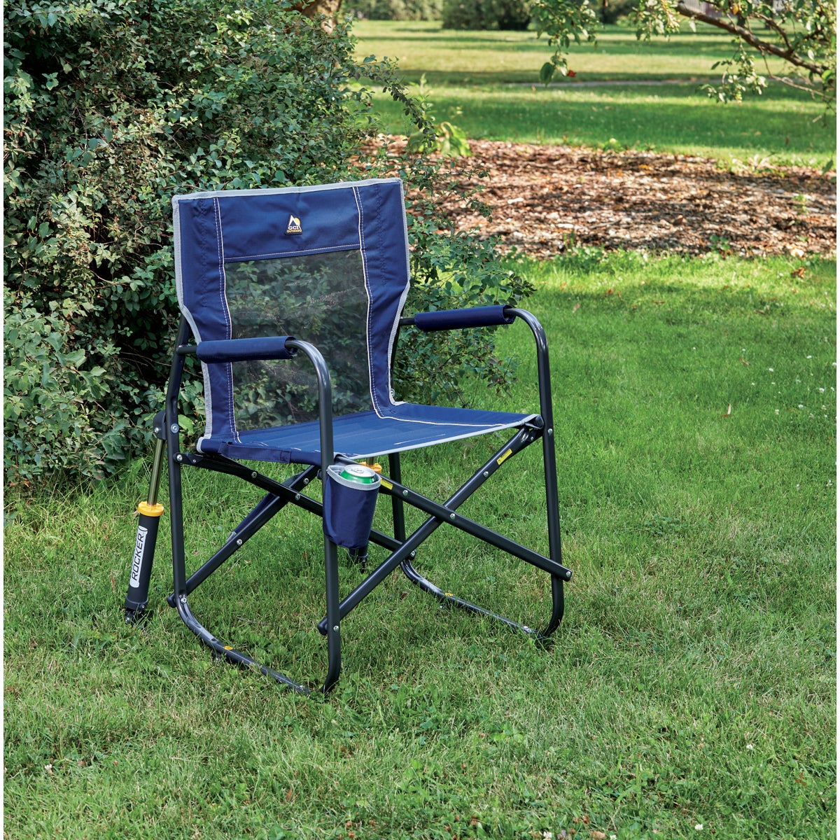 GCI Outdoor Freestyle Indigo Folding Rocker Image 3