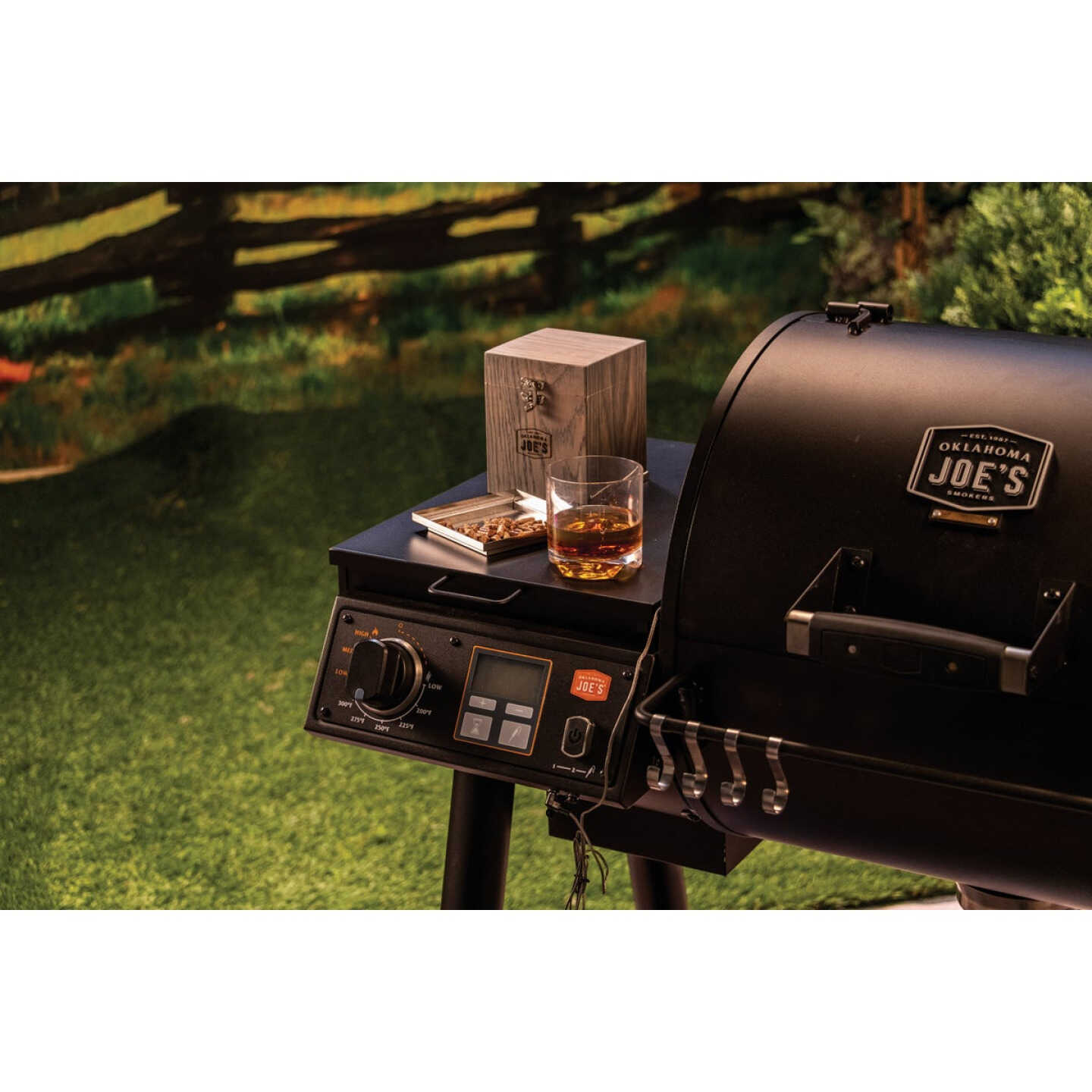 Oklahoma Joe's 5.5 In. Wood Cocktail Smoking Box Image 4