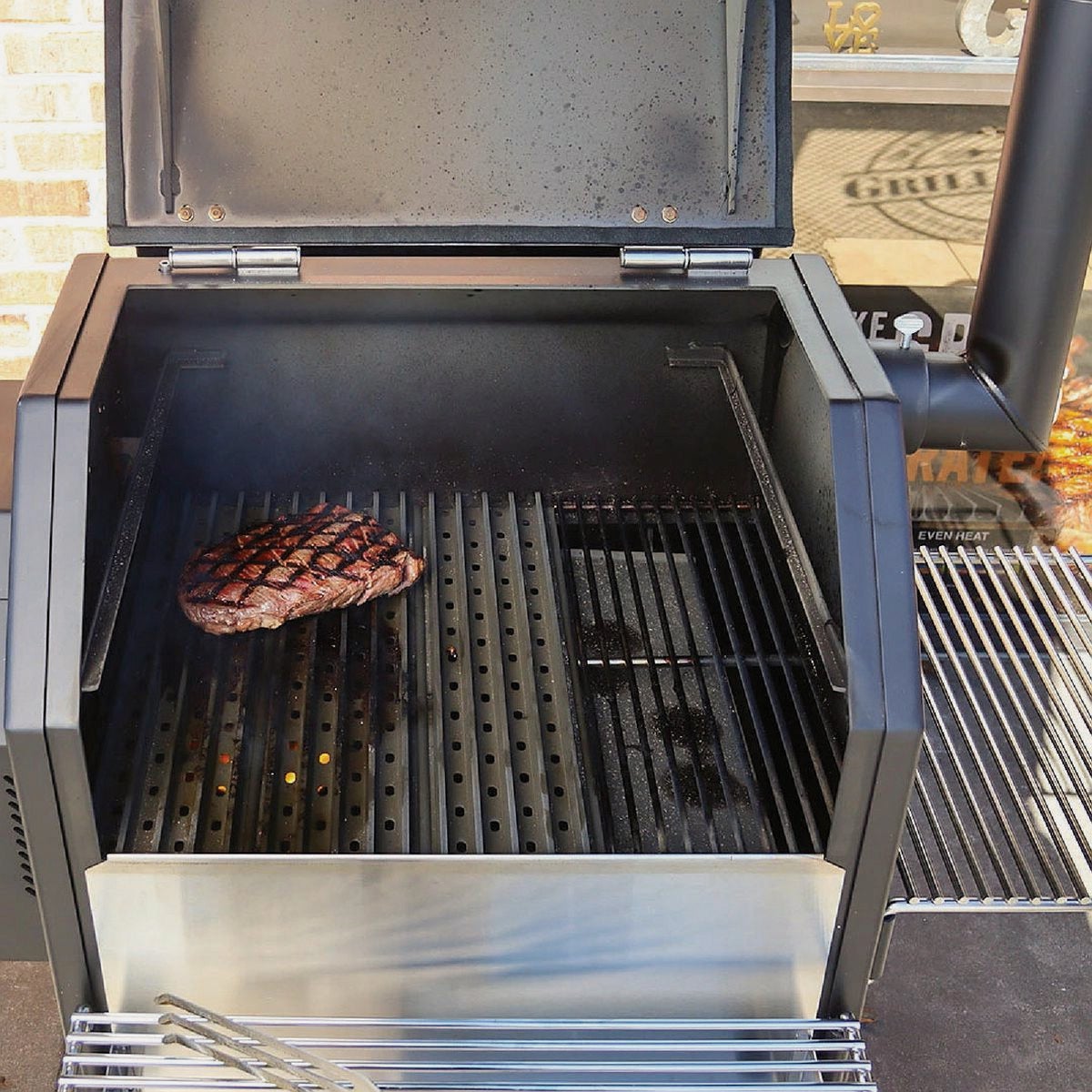 GrillGrate The Sear Station 15 In. Pellet Grill Grate Image 3