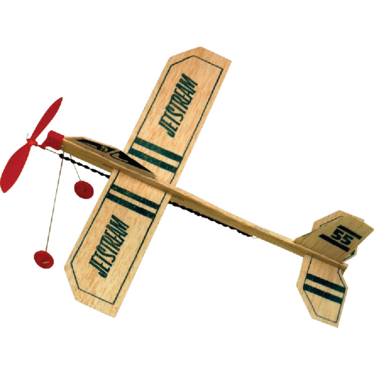 Paul K Guillow Jetstream 13-1/4 In. Balsa Wood Glider Plane Image 1