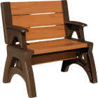 Convert A Chair Espresso Foldable Chair Image 1