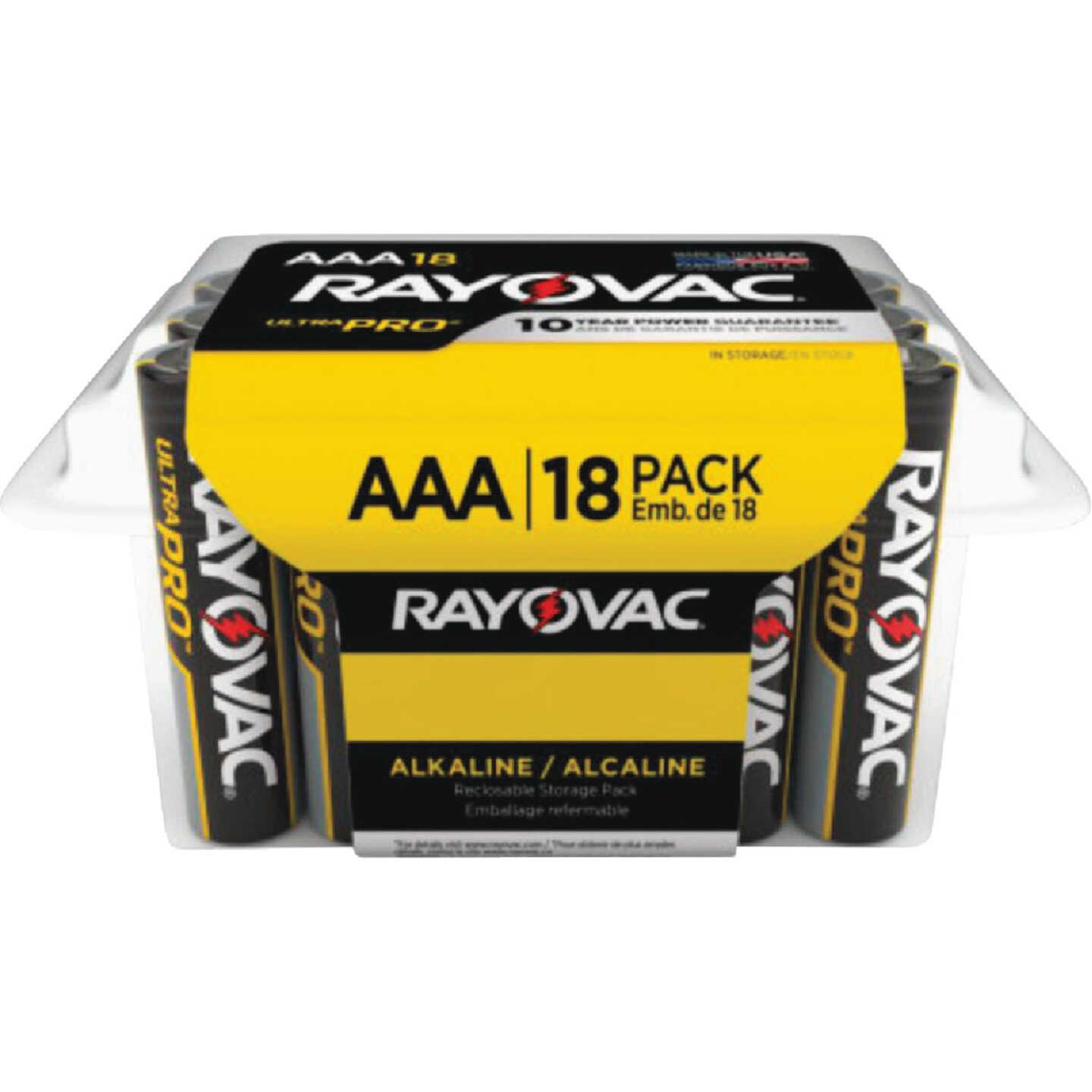Rayovac UltraPro AAA Alkaline Battery (18-Pack) Image 1