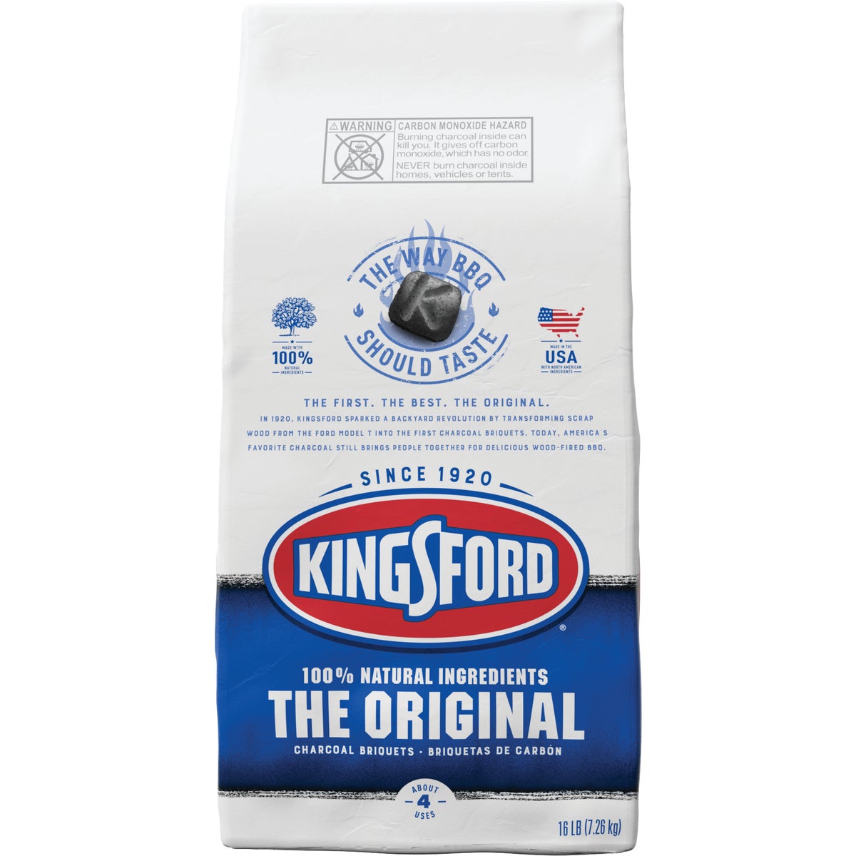 Kingsford 16 Lb. Briquets Charcoal Image 1