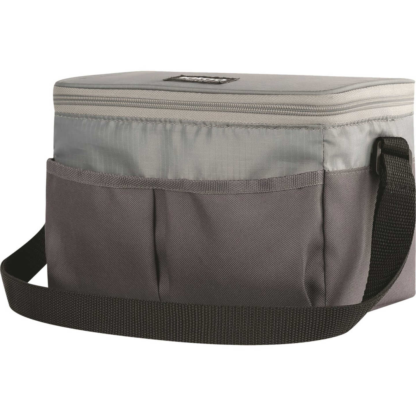 Igloo Collapse & Cool 6-Can Soft-Side Cooler, Castlerock Gray Image 1