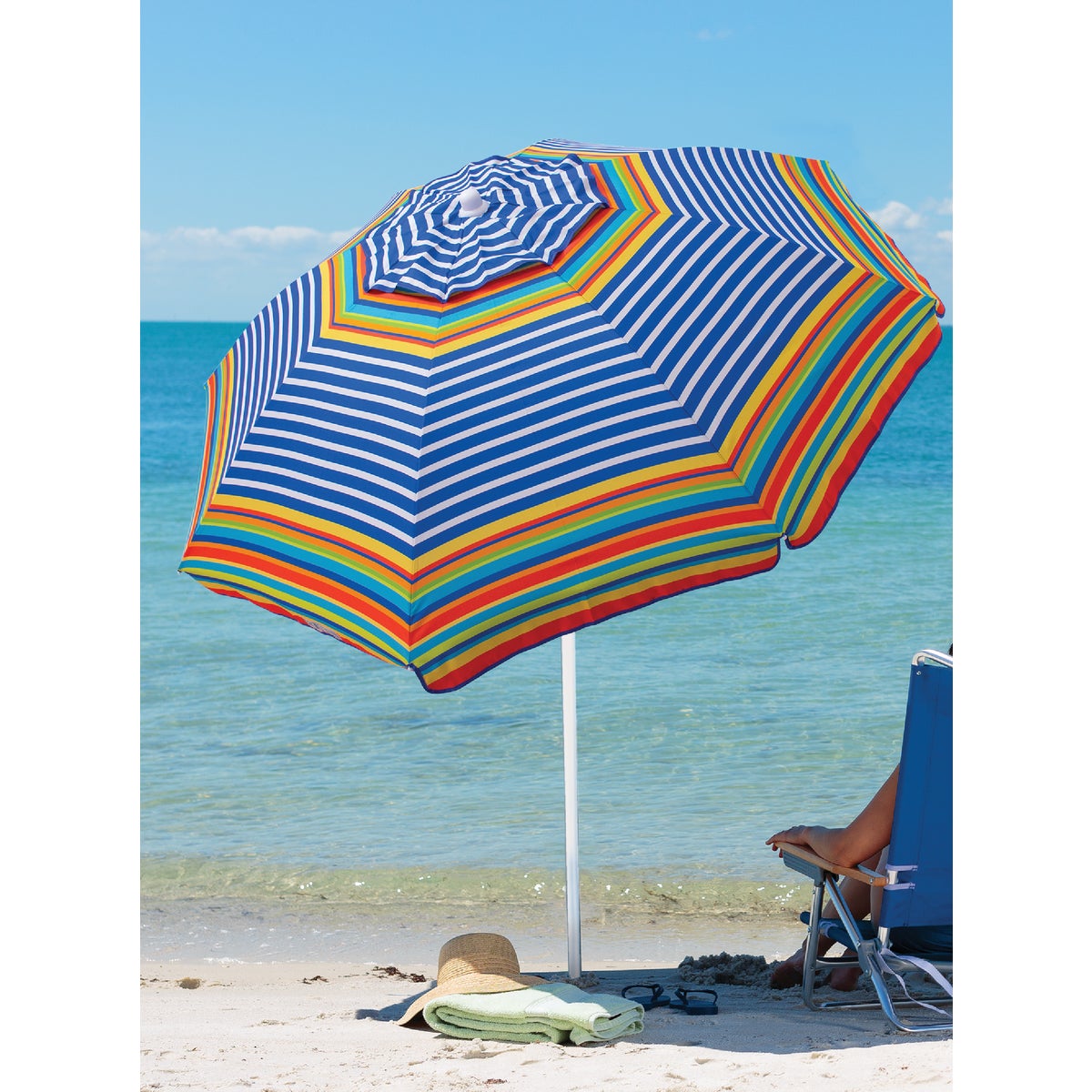Rio Brands 6 Ft. Beach Tilt Umbrella Image 2