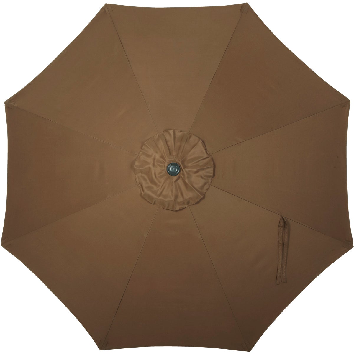 Outdoor Expressions 9 Ft. Aluminum Tilt/Crank Brown Patio Umbrella Image 7