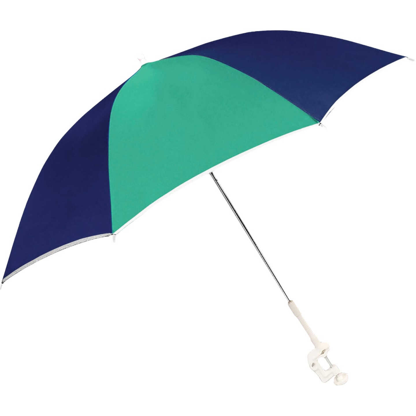 Carribean Joe 48 In. Clamp On Beach Umbrella with UPF 50+ Protection Image 1