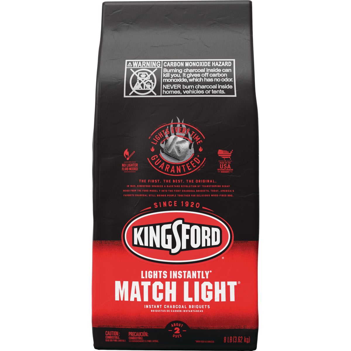 Kingsford Match Light 8 Lb. Briquets Charcoal Image 1