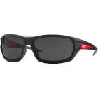 Milwaukee Red & Black Frame High Performance Safety Glasses with Tinted Lenses Image 1