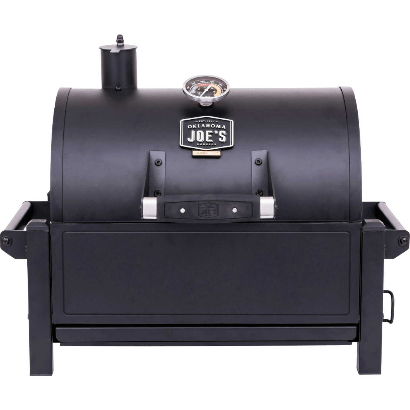 Oklahoma Joe's Rambler Black 218 Sq. In. Charcoal Tabletop Portable Grill Image 1