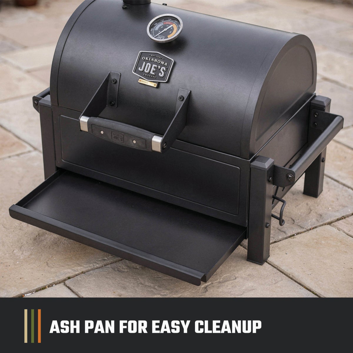Oklahoma Joe's Rambler Black 218 Sq. In. Charcoal Tabletop Portable Grill Image 7