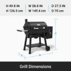 Broil King Regal Pellet 500 Black 865 Sq. In. Grill Image 3