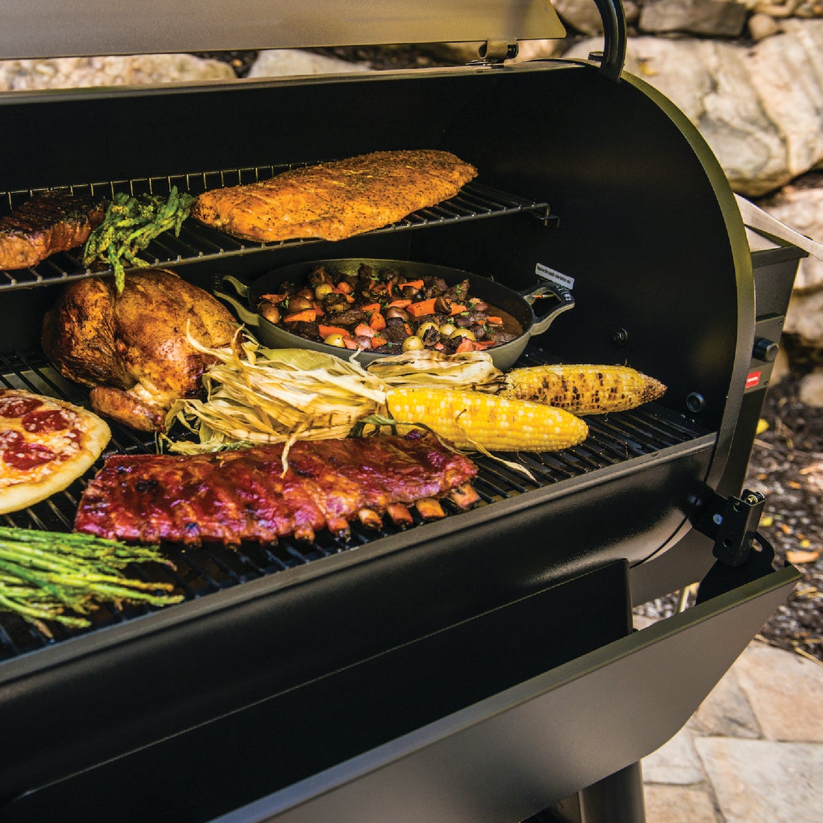 Traeger Pro 780 Wi-Fi Wood Pellet Grill, Bronze Image 3