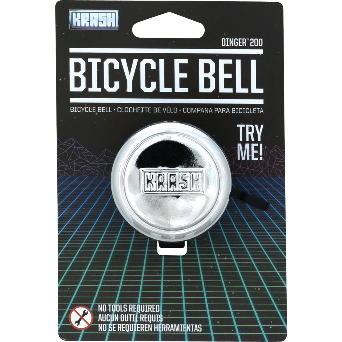 Bell Sports Chrome-Plated Bicycle Bell