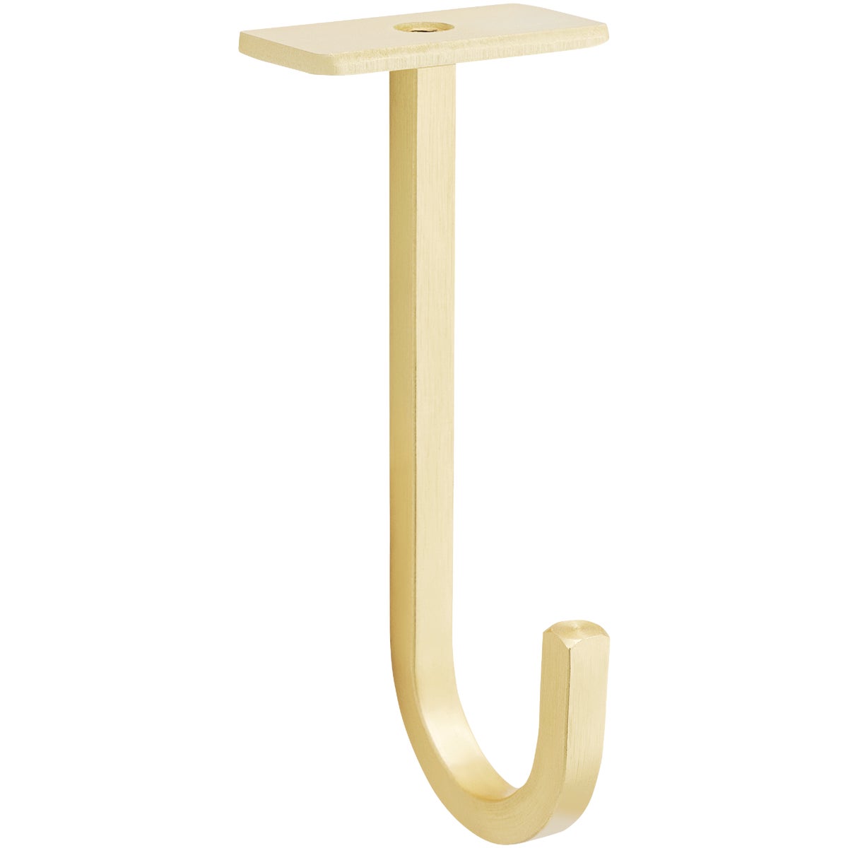 National Hardware 5 In. Brushed Gold Steel Long Ceiling Plant Hook