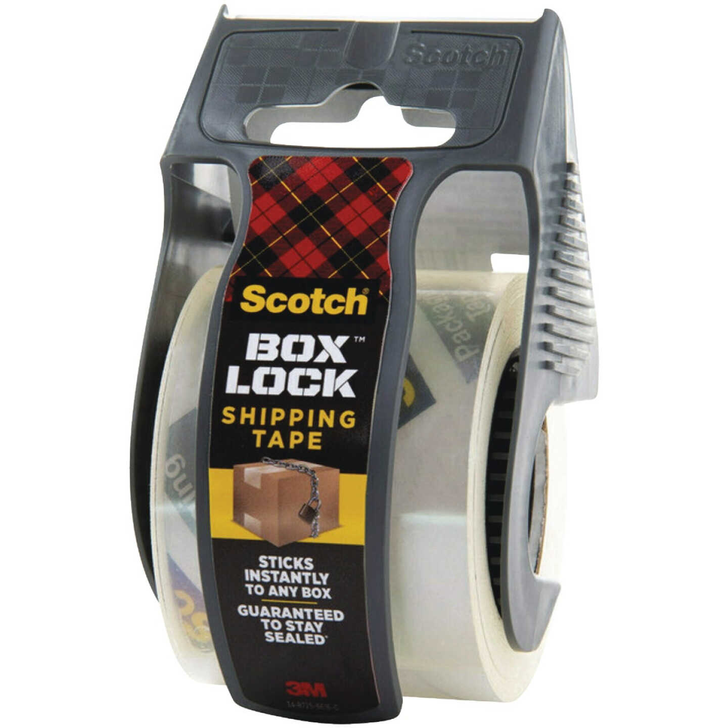 Scotch Box Lock 1.88 In. x 22.2 Yd. Clear Shipping Packaging Tape Image 1