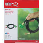 Weber Q Grill 6 Ft. QCC1 Rubber LP Hose with Adapter Image 2
