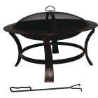 Keaton 30 In. Round Wood Burning Fire Pit Image 1