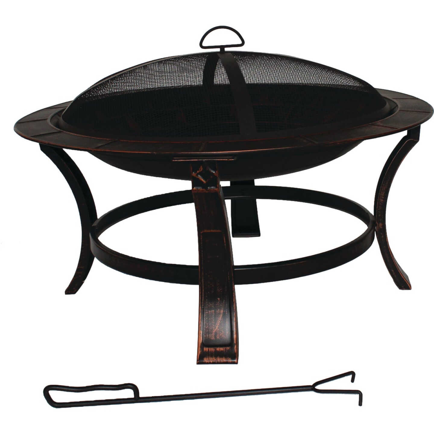 Keaton 30 In. Round Wood Burning Fire Pit Image 1