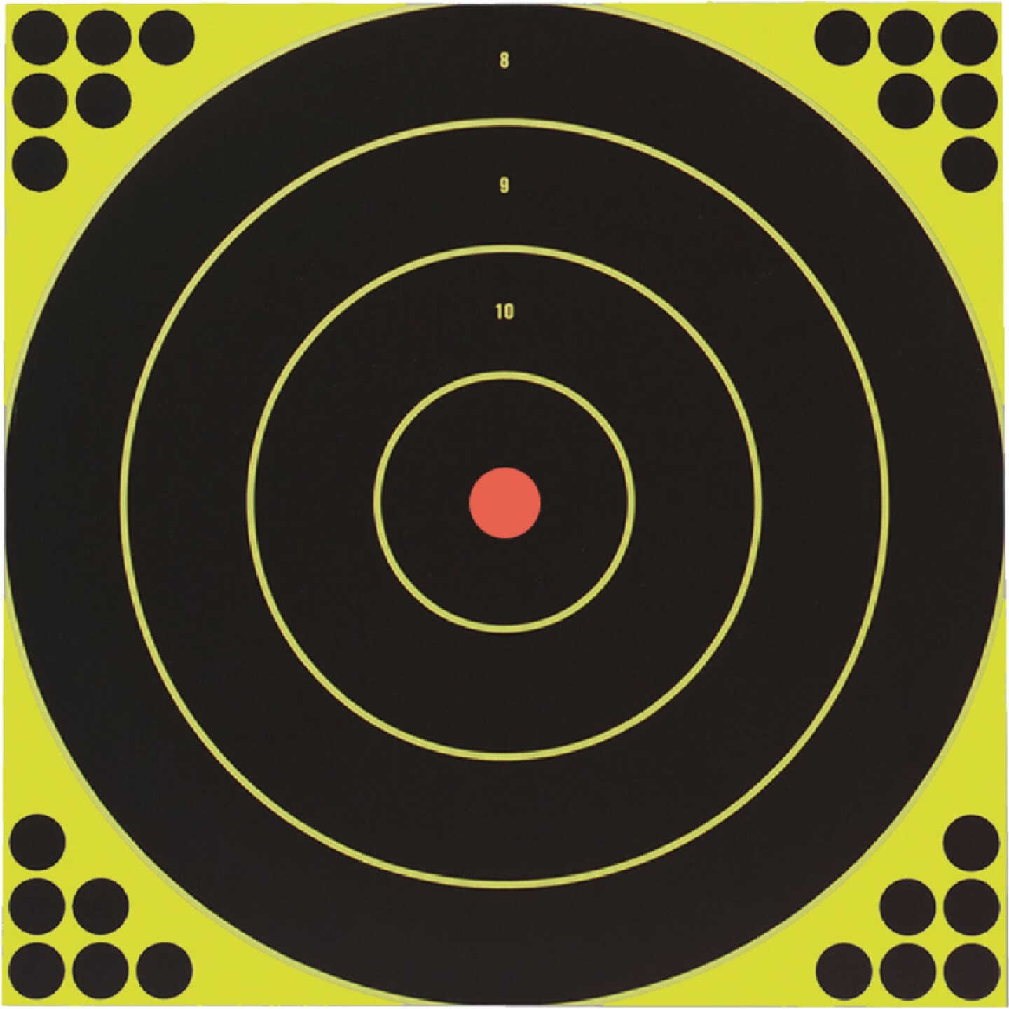 Birchwood Casey Shoot-N-C 12 In. Sighting Adhesive Paper Bulls-Eye Target Image 1