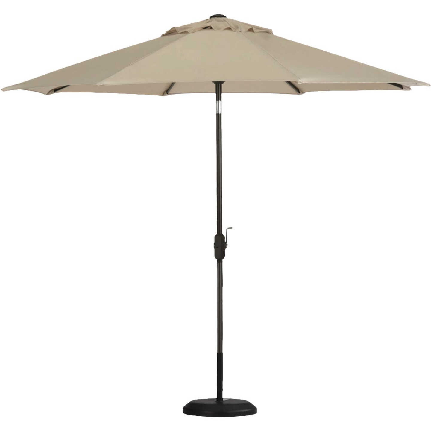 Cabana Beach 9 Ft. Tan Formosol Aluminum Pole Market Umbrella Image 6