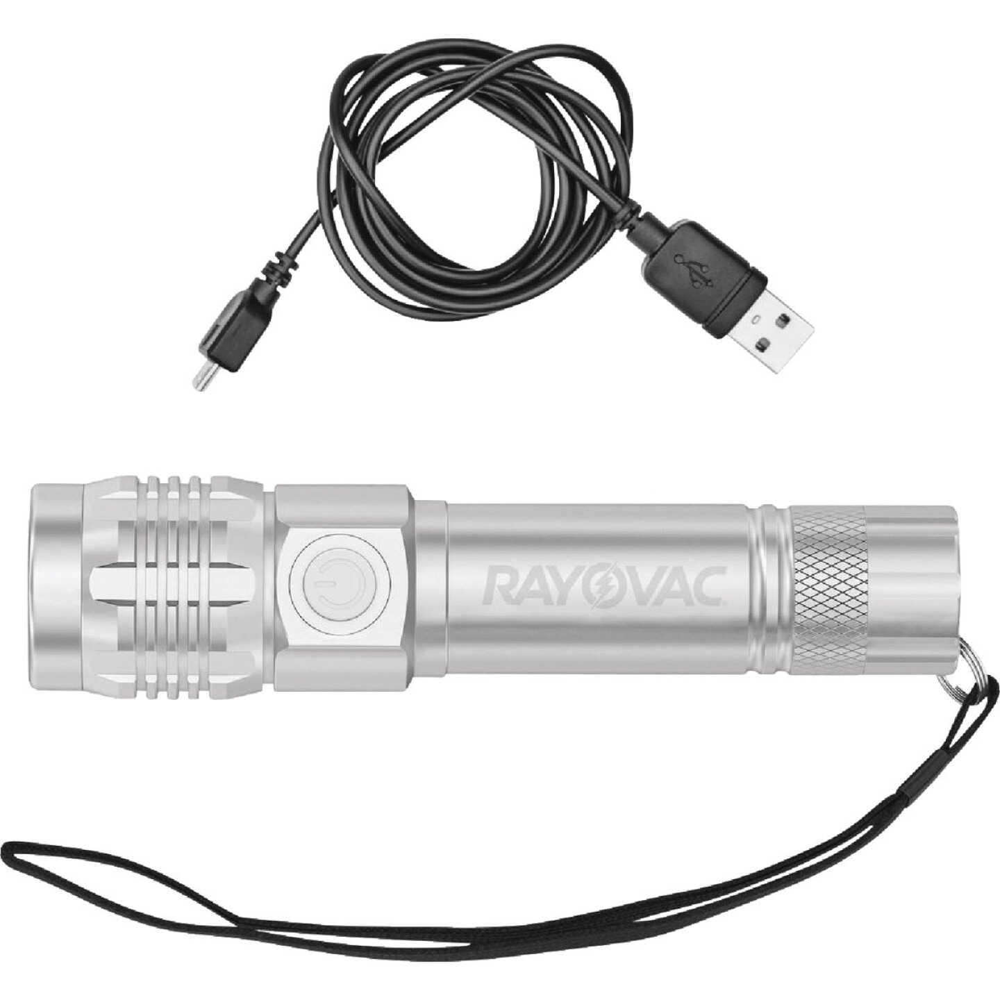 Rayovac LED Metal Rechargeable Flashlight Image 6