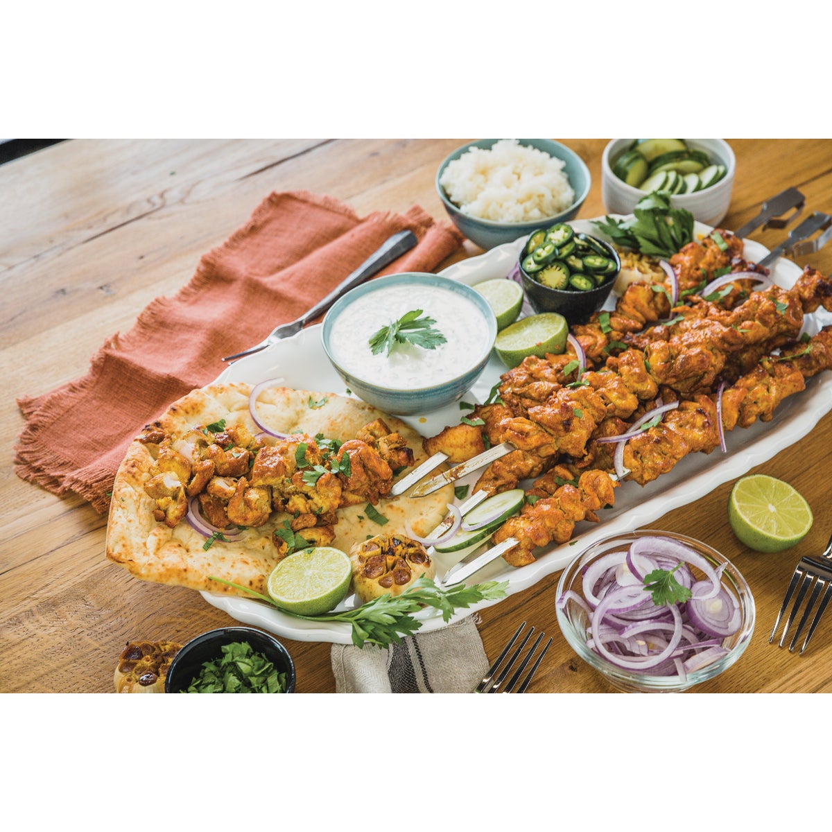 Napoleon Rotisserie Shish-Kebab Skewer Set Image 3