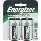 Energizer D NiMH Rechargeable Battery (2-Pack) Image 1