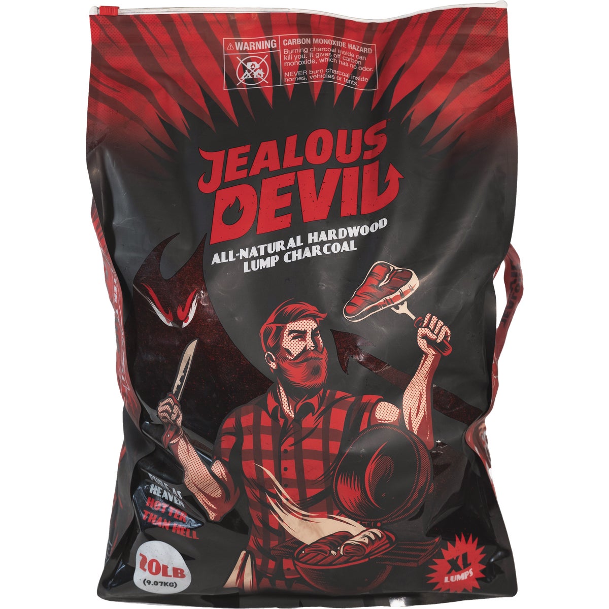Jealous Devil Chunx 20 Lb. Hardwood Lump Charcoal Image 5