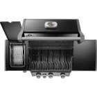 Napoleon Rogue Pro 425 3-Burner Natural Gas Grill with Infrared Side Burner, Black Image 3